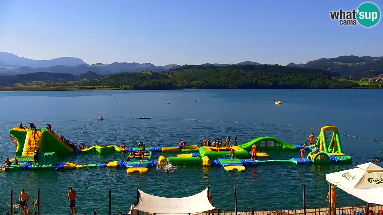 Webcam Lago di Velenje – Spiaggia di Velenje in diretta