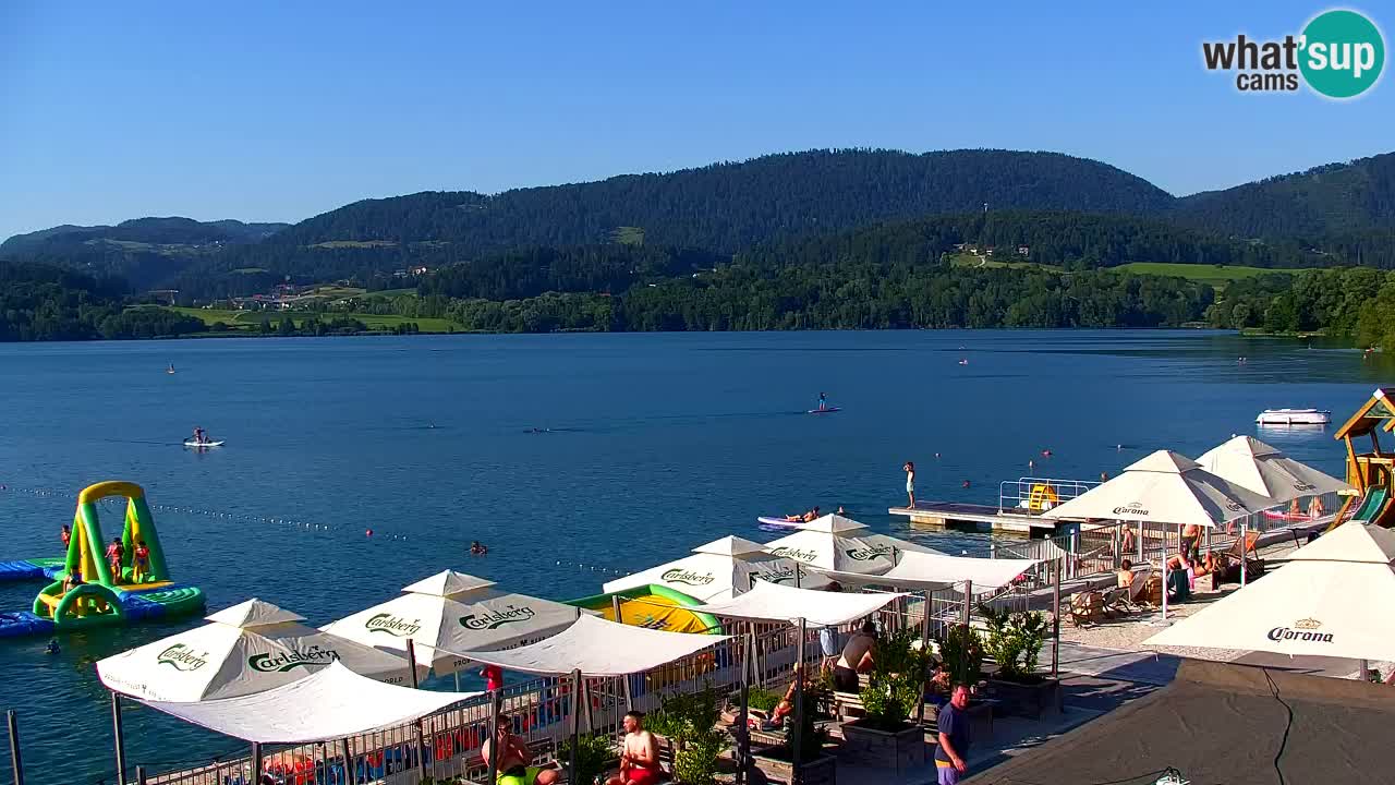 Webcam lac de Velenje – Vue en direct depuis Velenje Beach