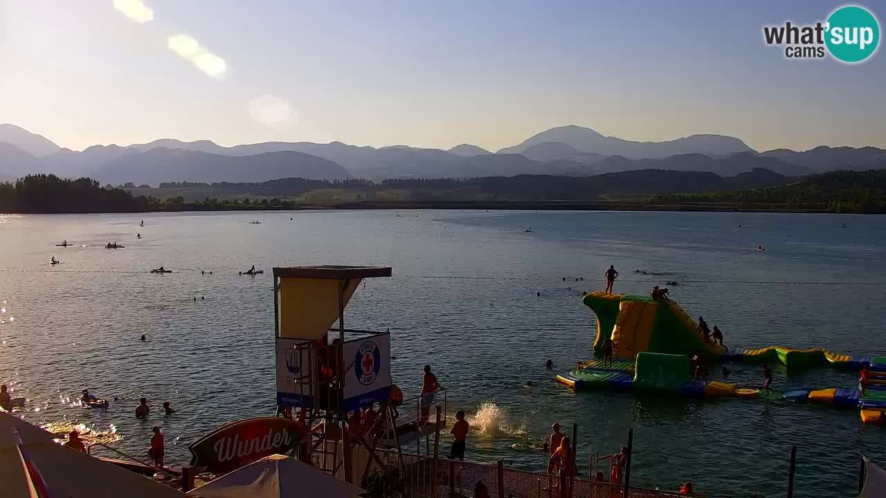 Webcam lago Velenje – Vista en directo desde Velenje Beach