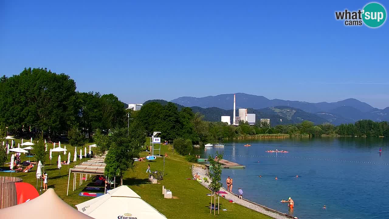 Velenje Lake Webcam – Live from Velenje Beach
