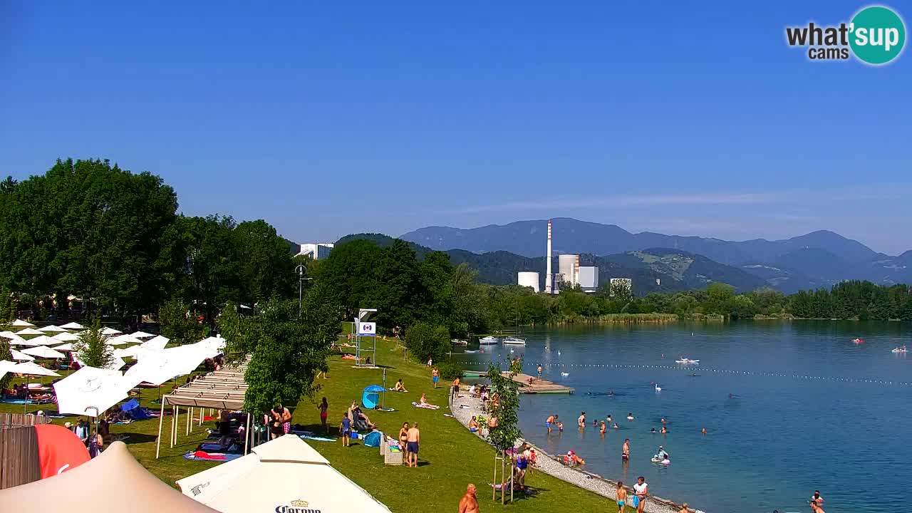 Velenje Lake Webcam – Live from Velenje Beach