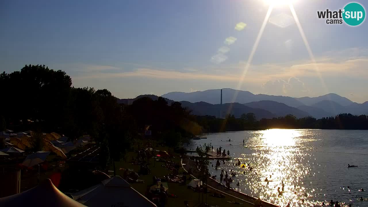 Webcam Lago di Velenje – Spiaggia di Velenje in diretta