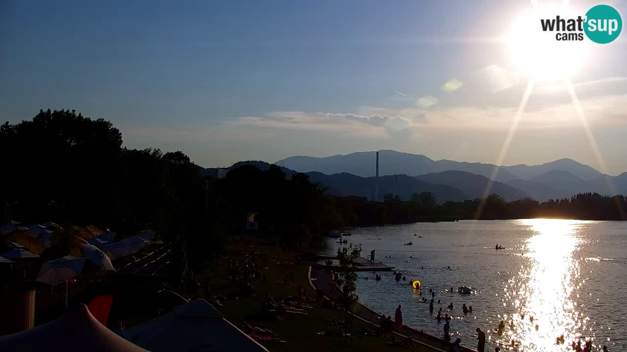 Webcam Lago di Velenje – Spiaggia di Velenje in diretta