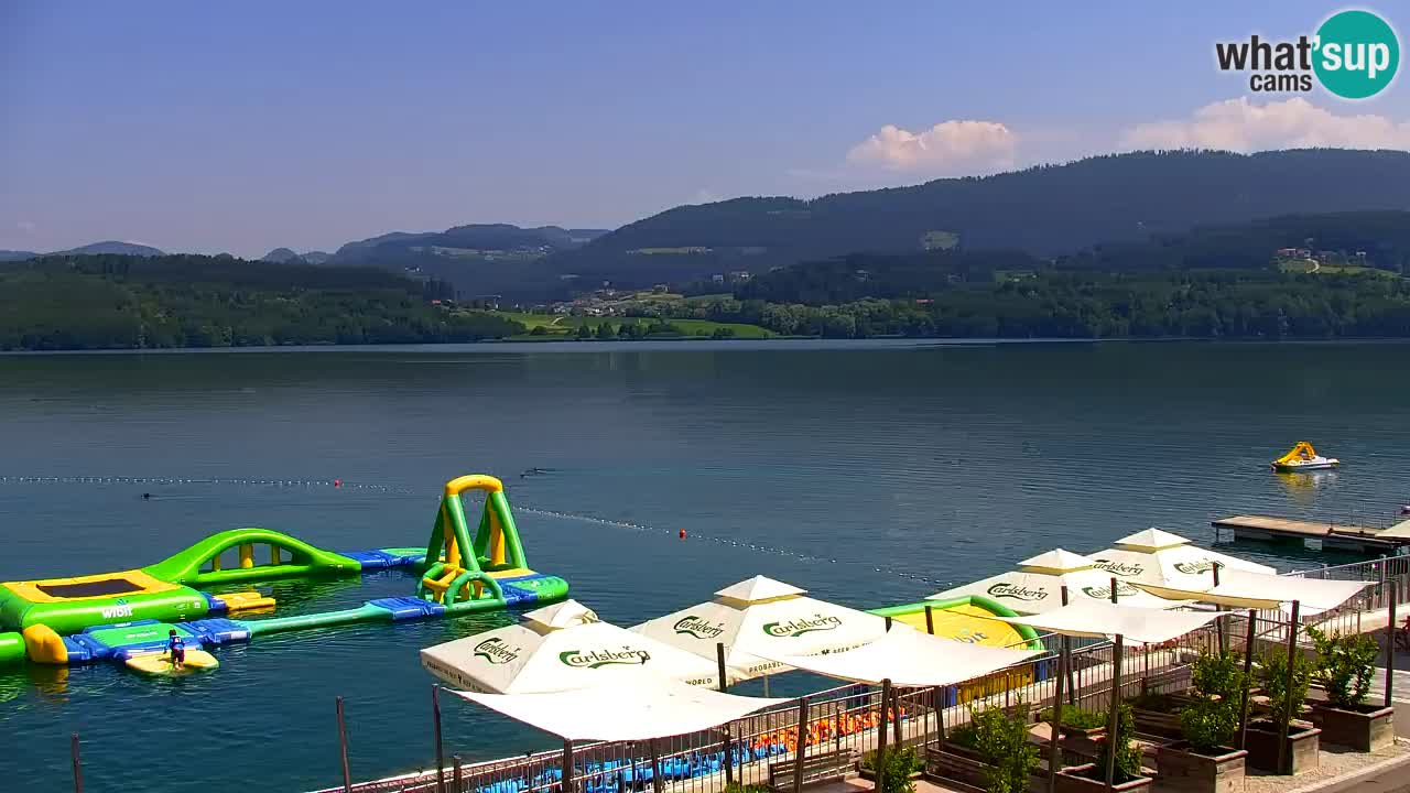 Webcam lago Velenje – Vista en directo desde Velenje Beach