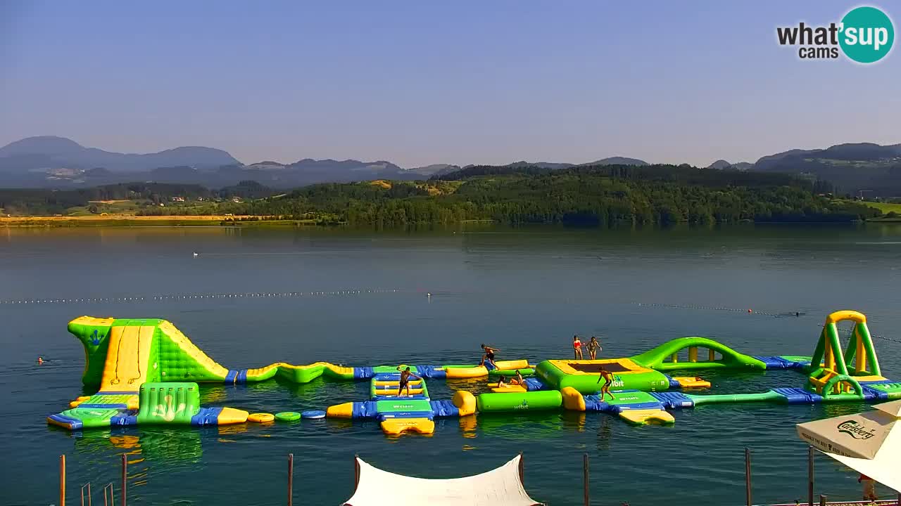 Web kamera Velenjsko jezero – Plaža Velenje uživo