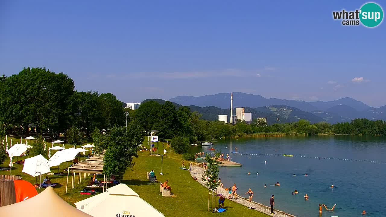 Velenje Lake Webcam – Live from Velenje Beach