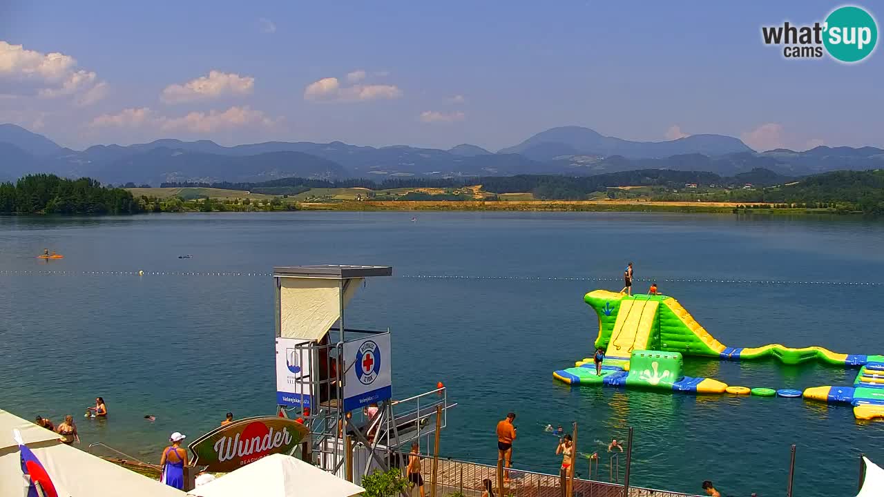 Velenje Lake Webcam – Live from Velenje Beach