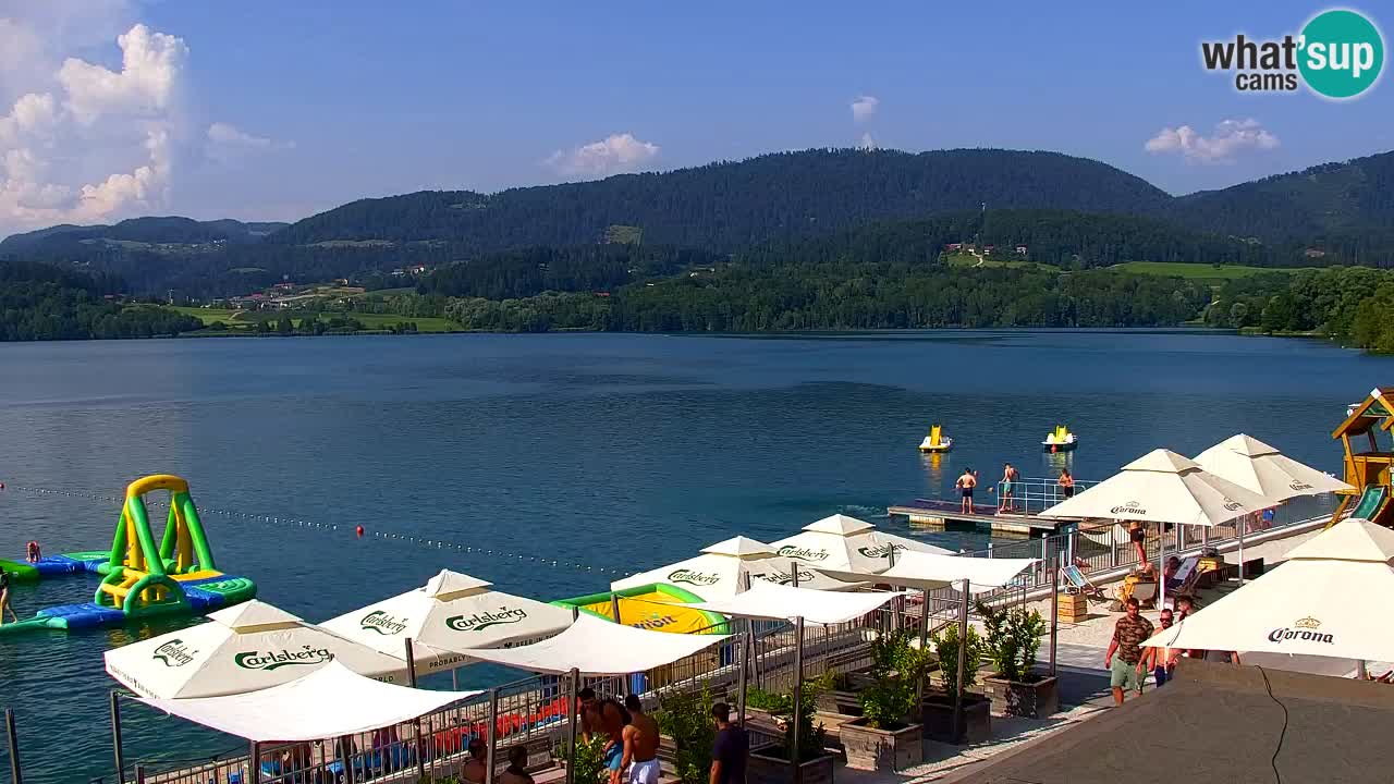 Webcam lac de Velenje – Vue en direct depuis Velenje Beach