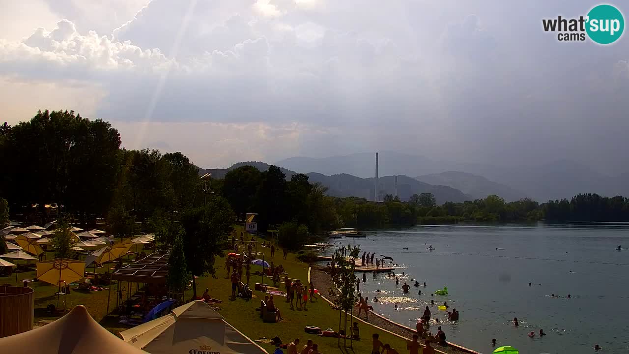 Webcam Lago di Velenje – Spiaggia di Velenje in diretta