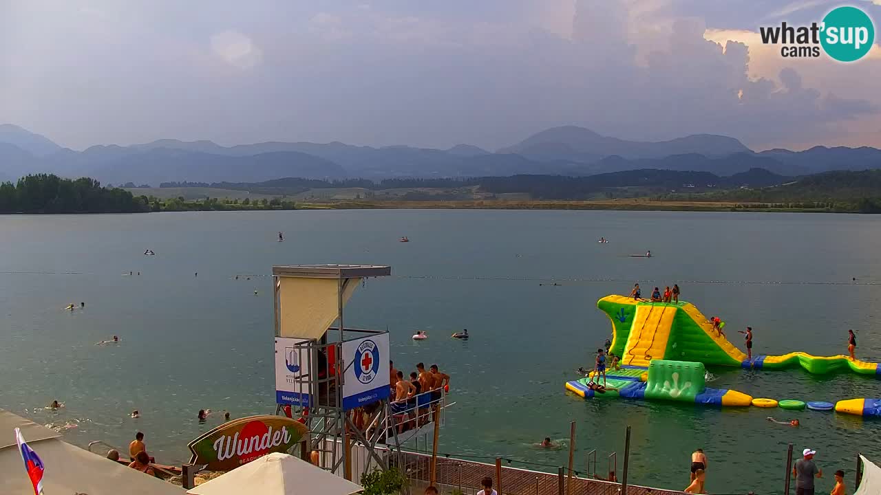Webcam Lago di Velenje – Spiaggia di Velenje in diretta