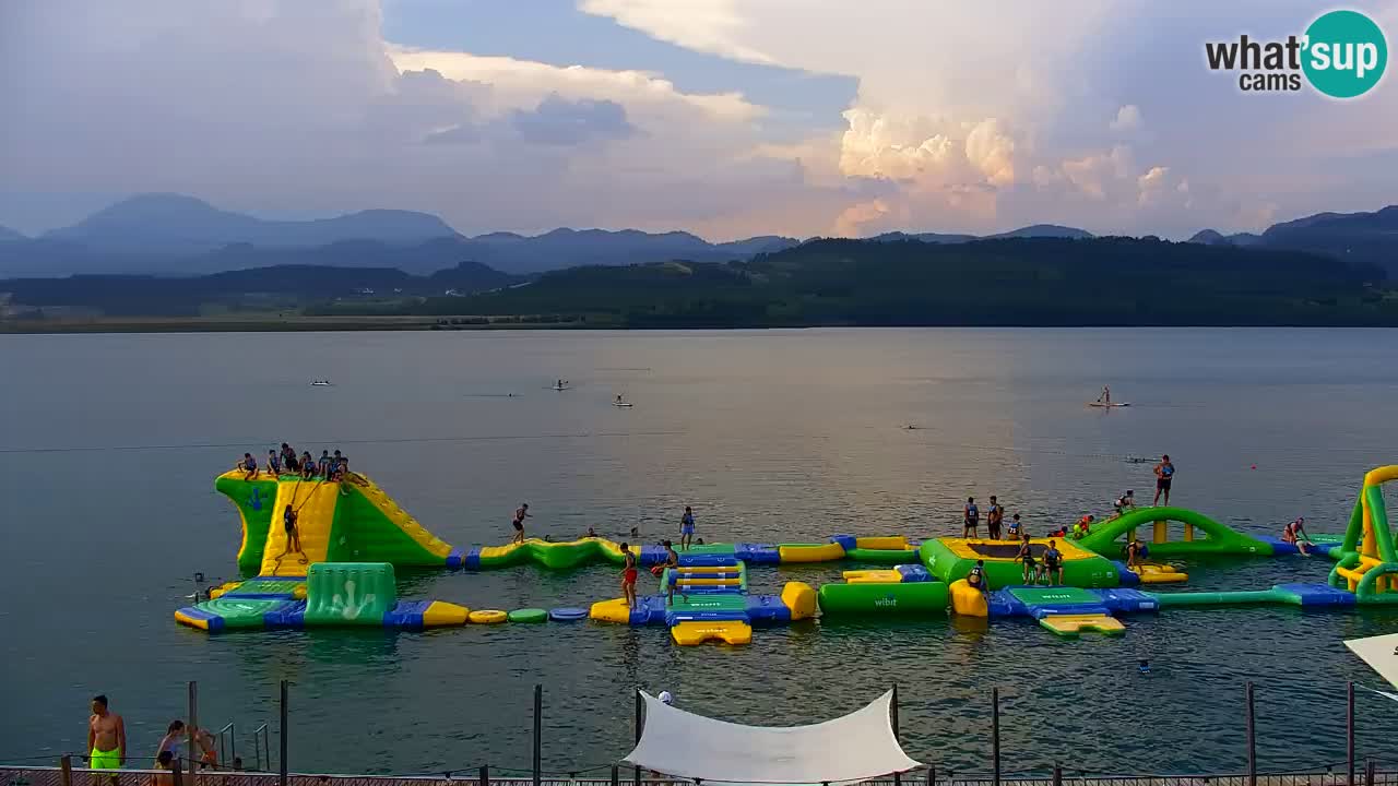 Webcam lac de Velenje – Vue en direct depuis Velenje Beach