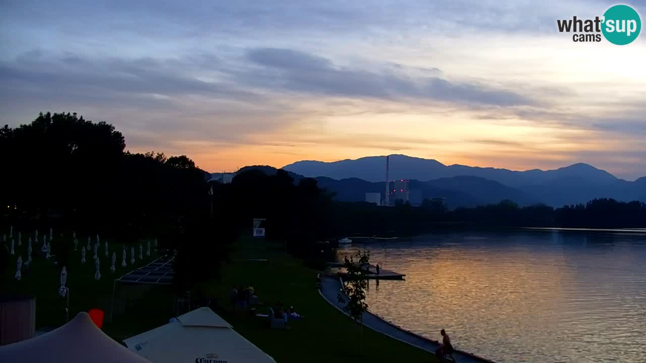 Webcam Lago di Velenje – Spiaggia di Velenje in diretta