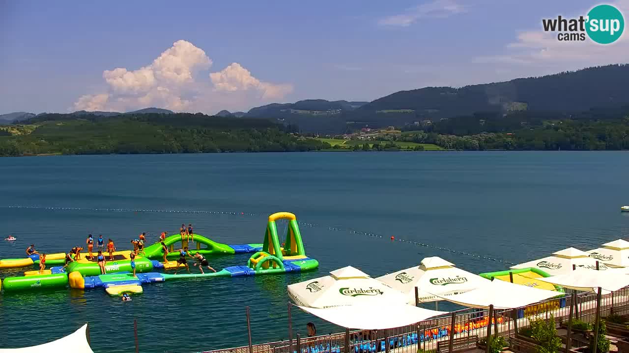 Web kamera Velenjsko jezero – Plaža Velenje uživo