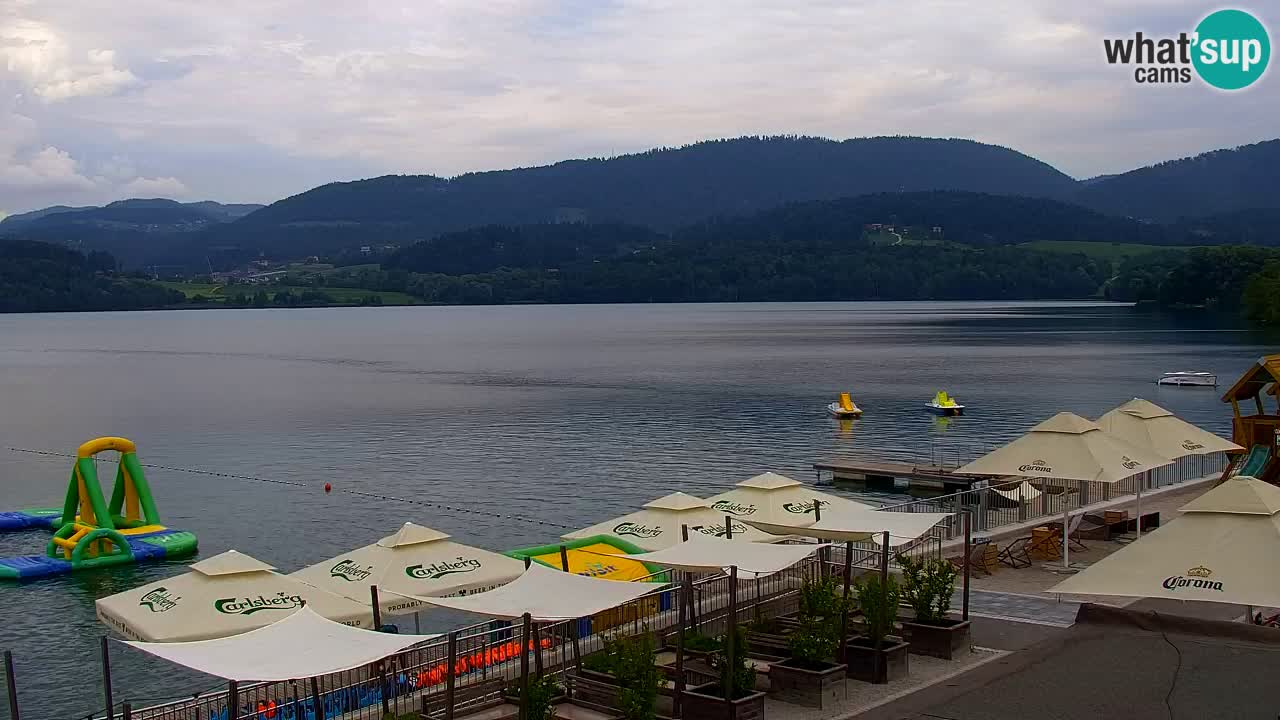 Webcam lac de Velenje – Vue en direct depuis Velenje Beach