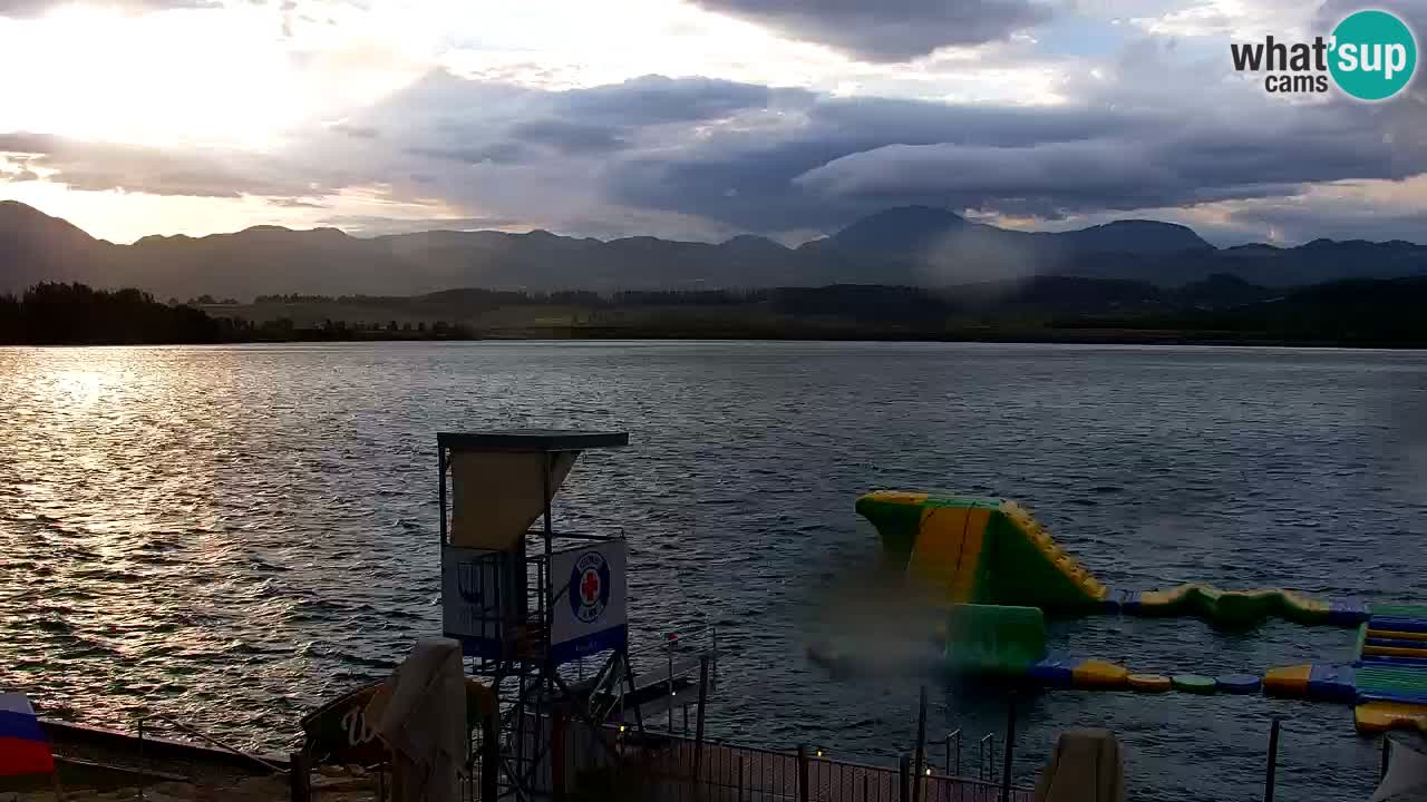 Webcam lac de Velenje – Vue en direct depuis Velenje Beach