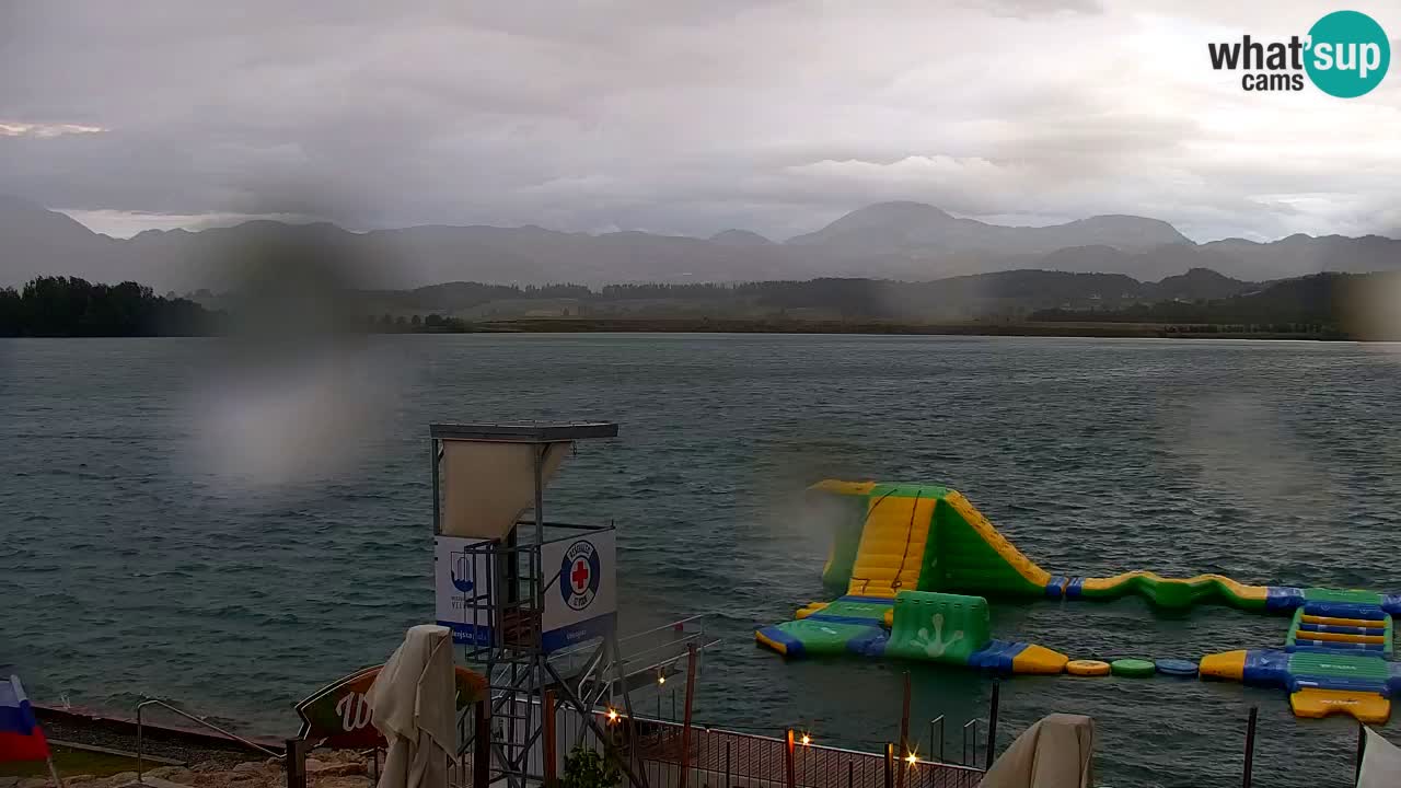Webcam lago Velenje – Vista en directo desde Velenje Beach