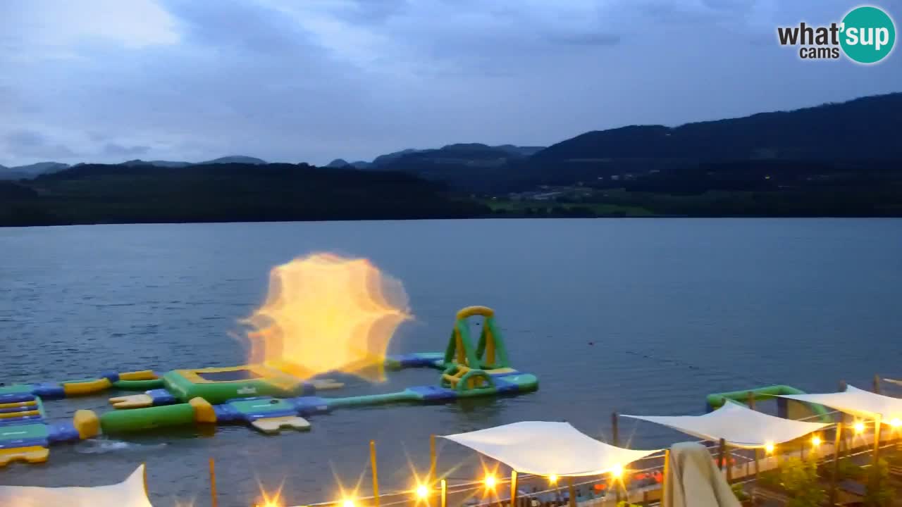 Webcam lac de Velenje – Vue en direct depuis Velenje Beach