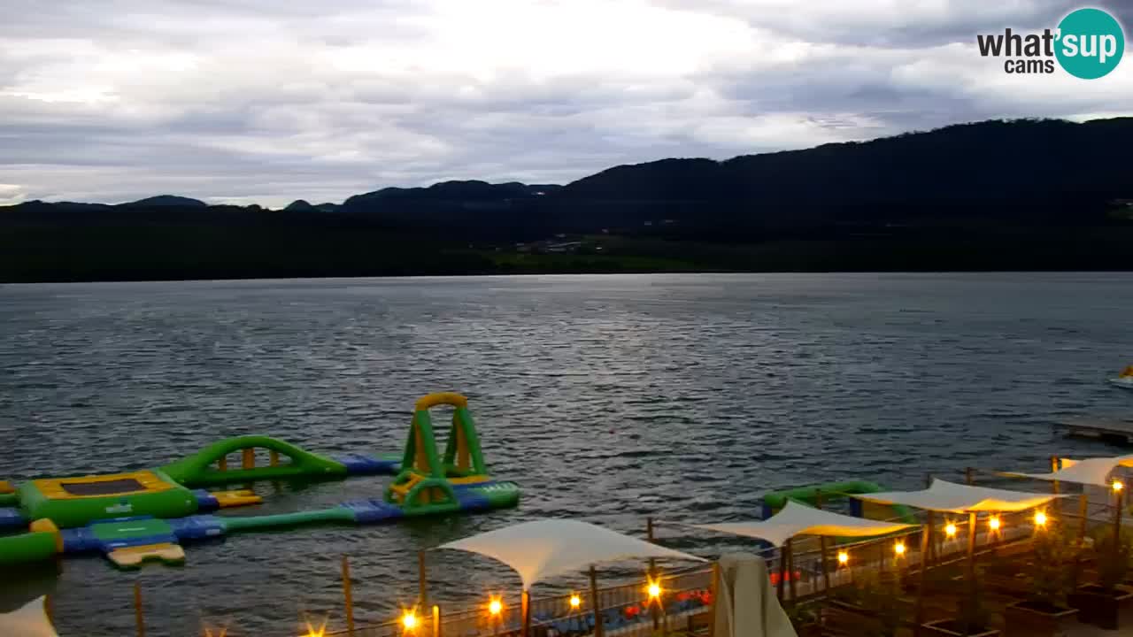 Webcam lago Velenje – Vista en directo desde Velenje Beach