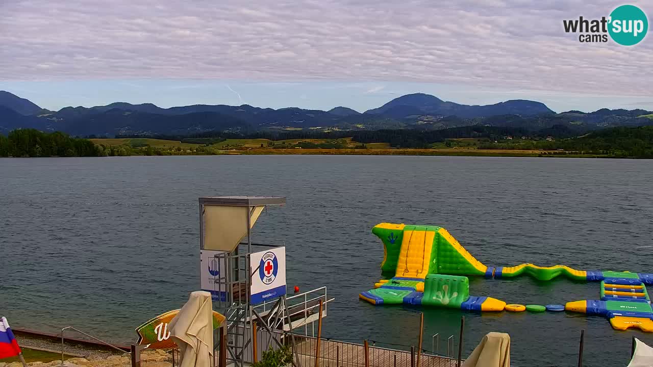 Velenje Lake Webcam – Live from Velenje Beach