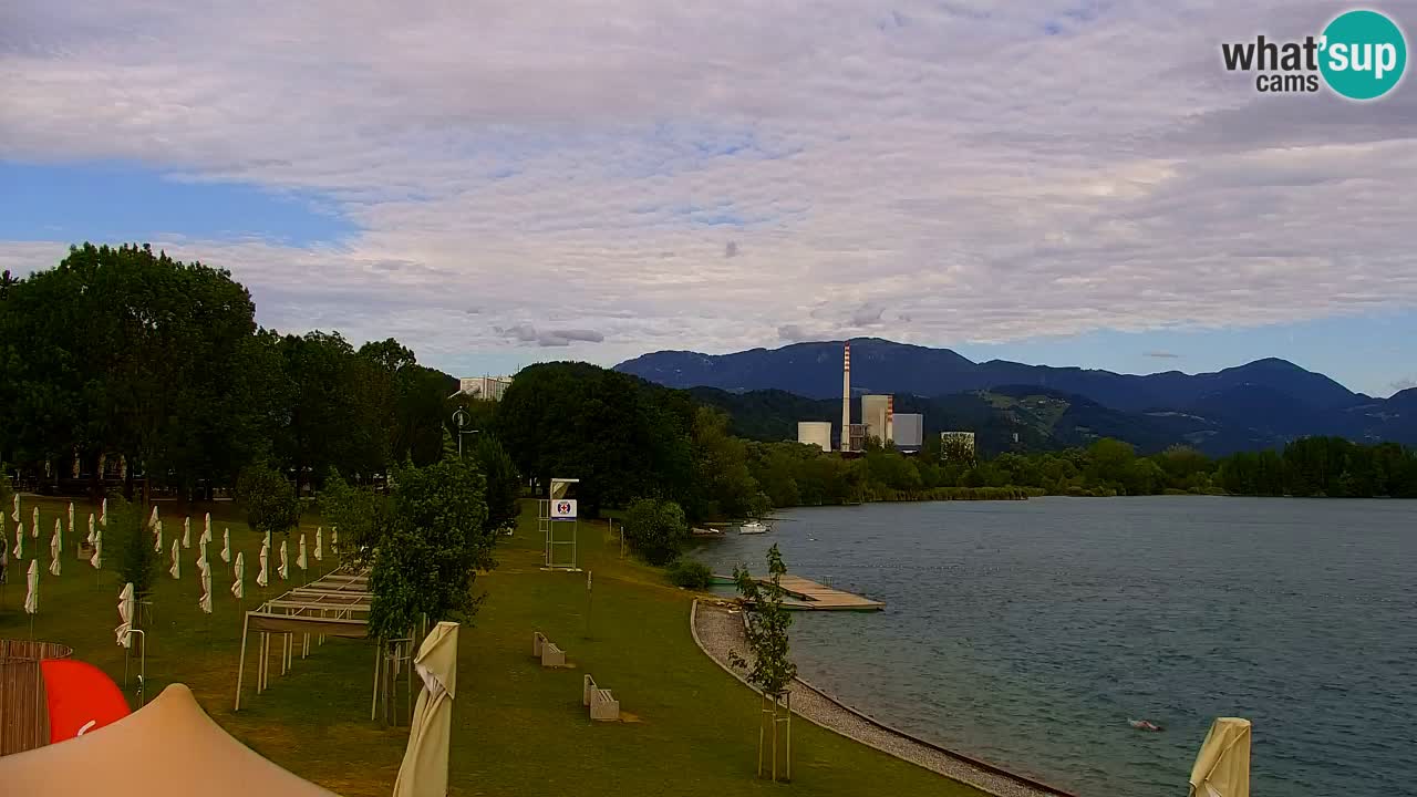 Web kamera Velenjsko jezero – Plaža Velenje uživo