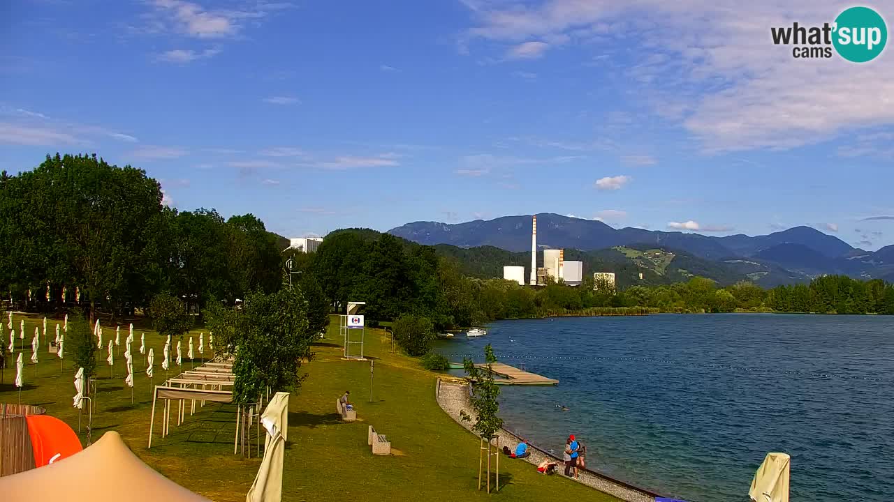 Velenje Lake Webcam – Live from Velenje Beach