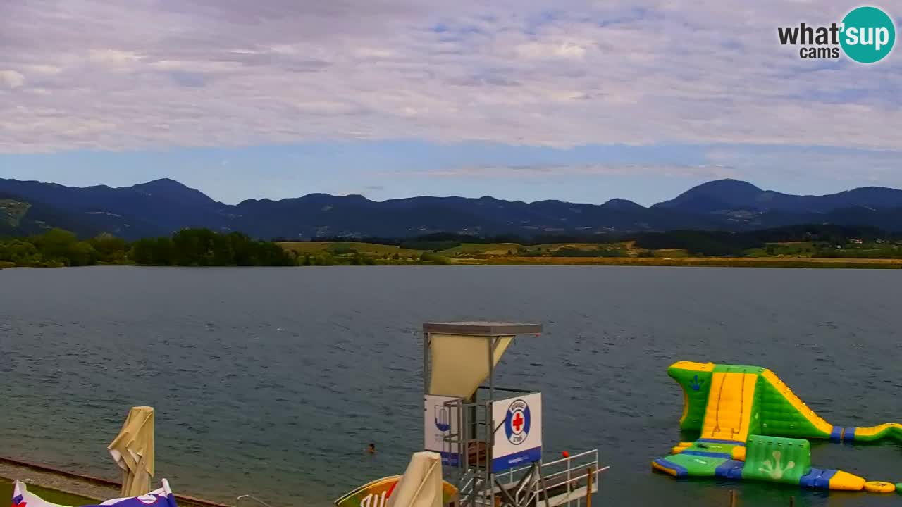 Webcam Lago di Velenje – Spiaggia di Velenje in diretta