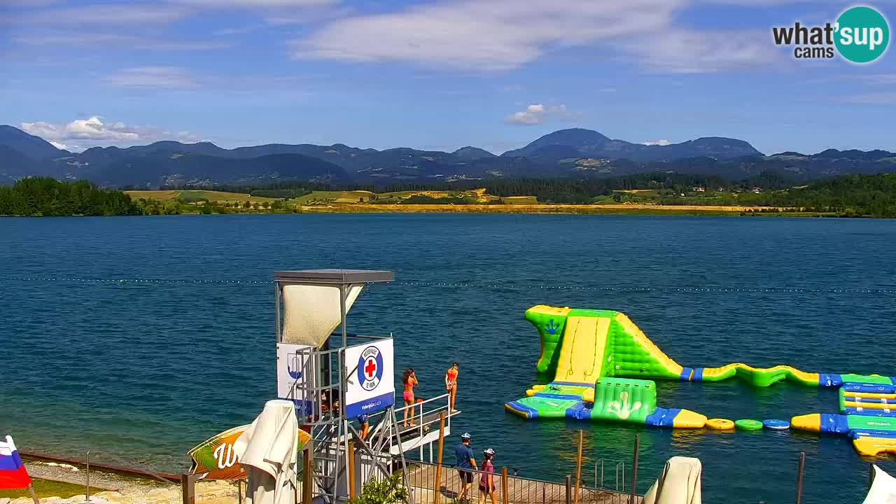 Webcam Lago di Velenje – Spiaggia di Velenje in diretta