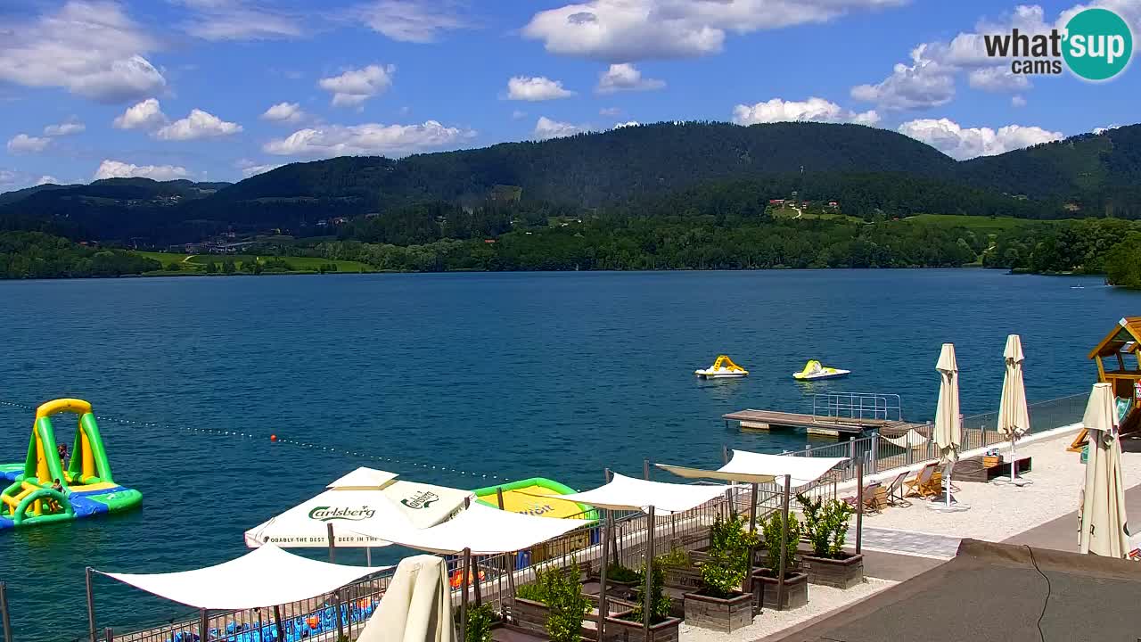 Webcam lago Velenje – Vista en directo desde Velenje Beach