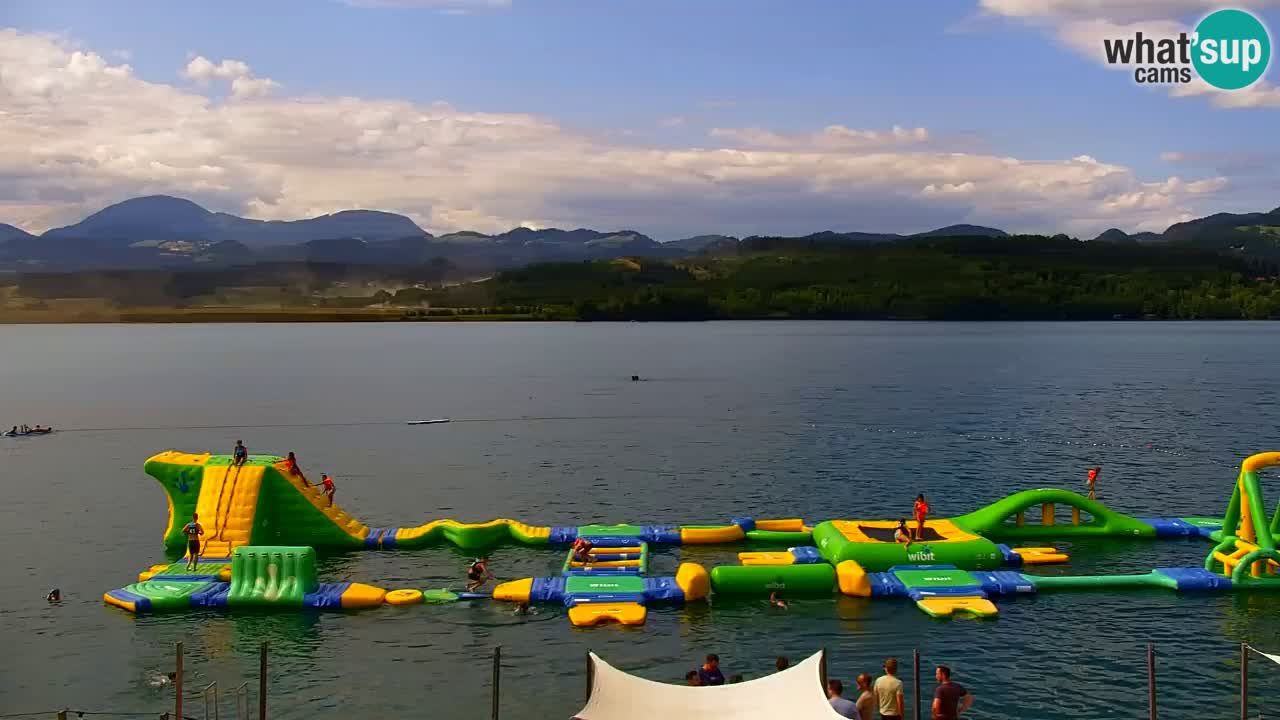Web kamera Velenjsko jezero – Plaža Velenje uživo