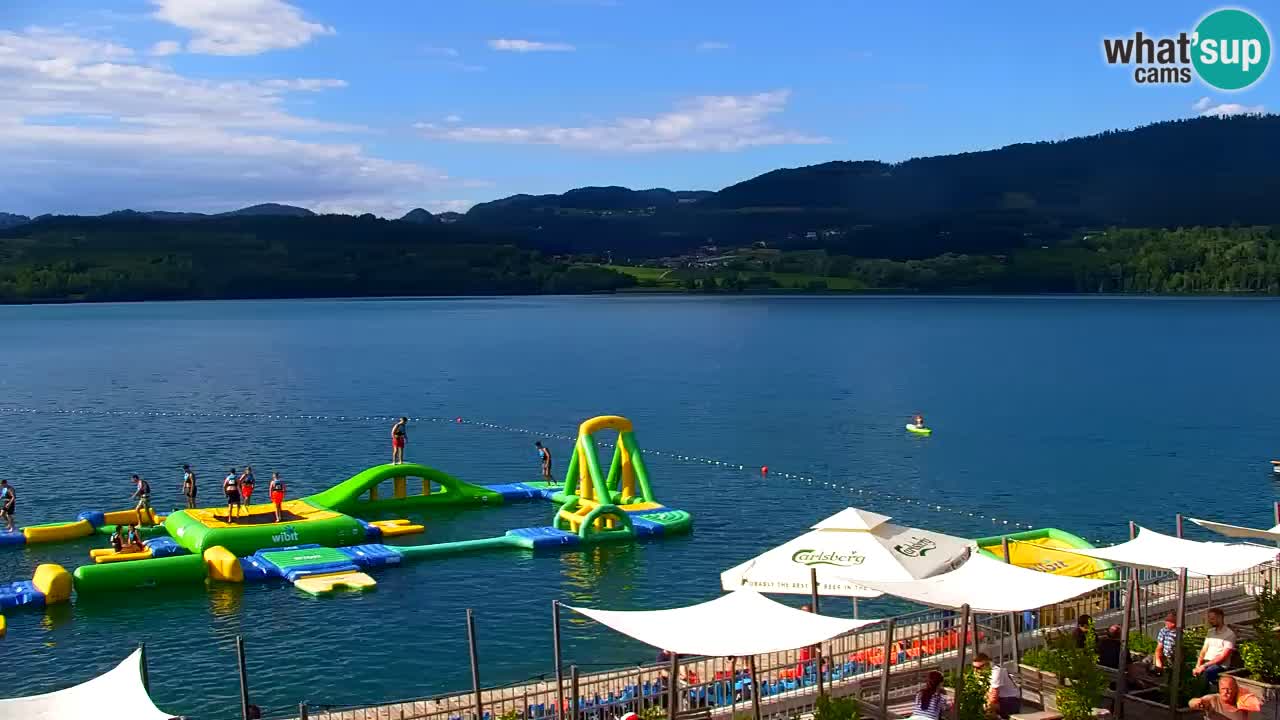 Webcam lago Velenje – Vista en directo desde Velenje Beach