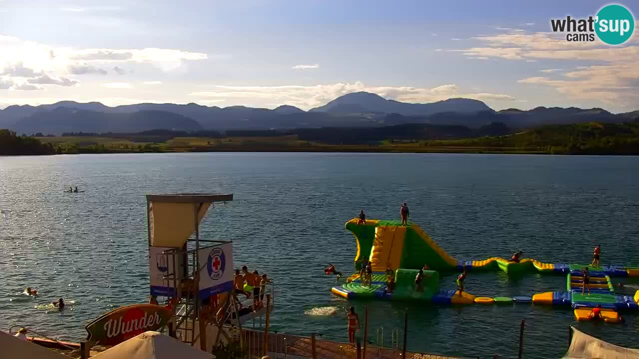Webcam Lago di Velenje – Spiaggia di Velenje in diretta