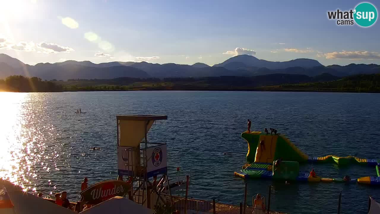 Webcam lac de Velenje – Vue en direct depuis Velenje Beach