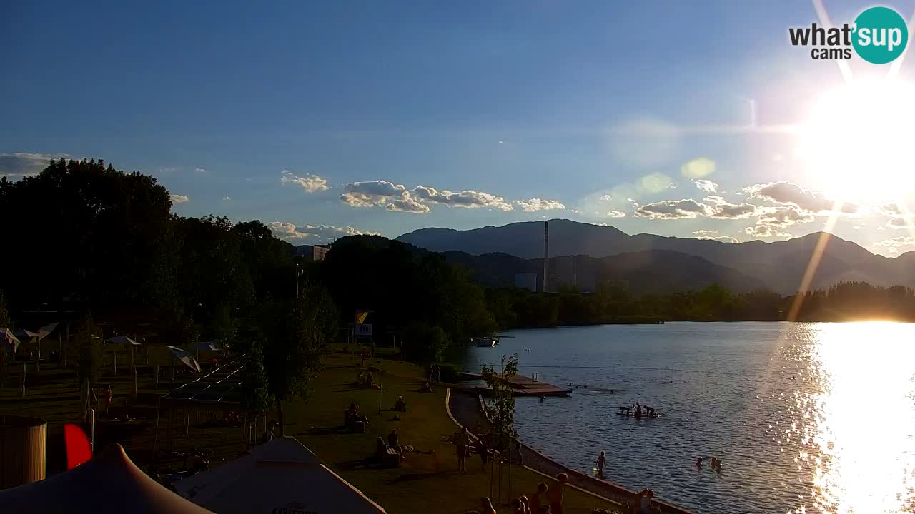 Webcam Lago di Velenje – Spiaggia di Velenje in diretta