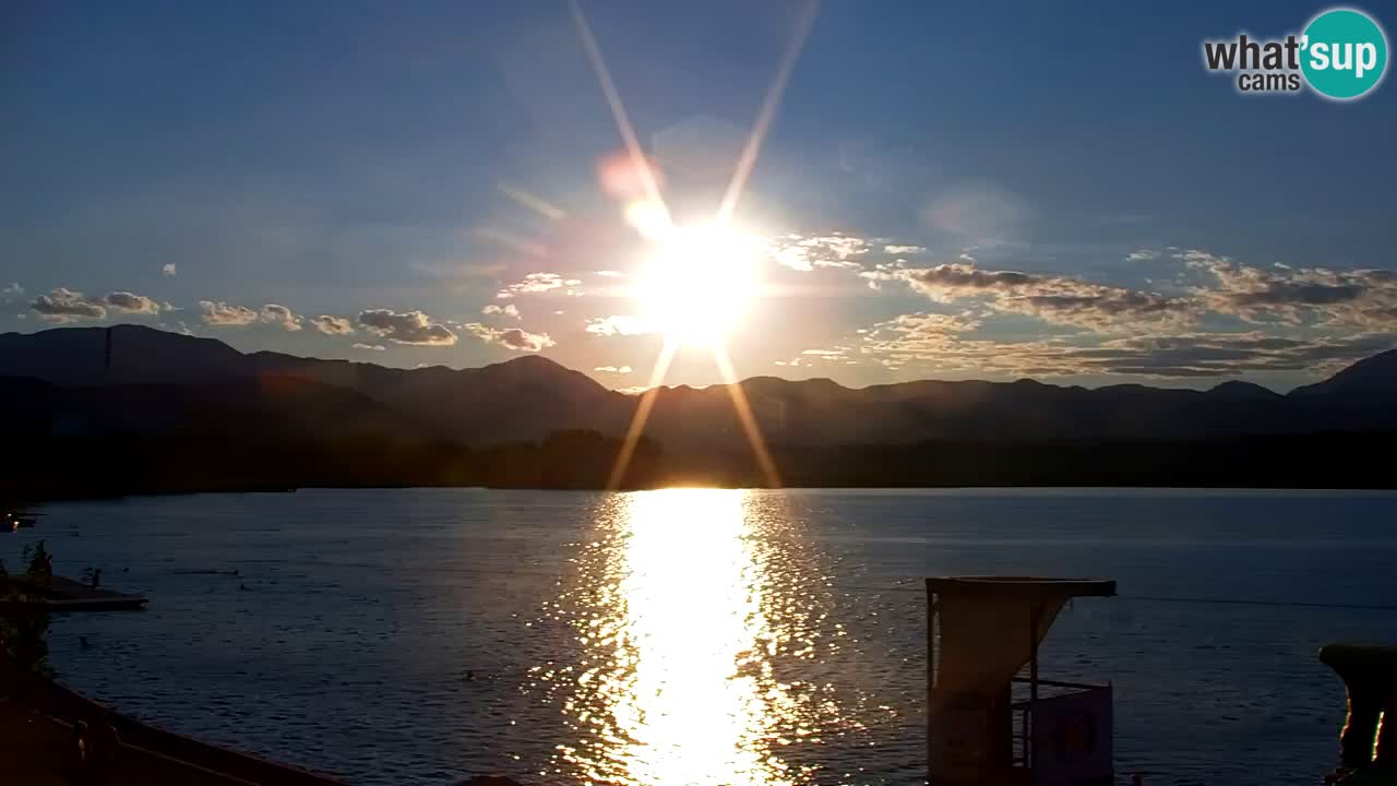 Web kamera Velenjsko jezero – Plaža Velenje uživo