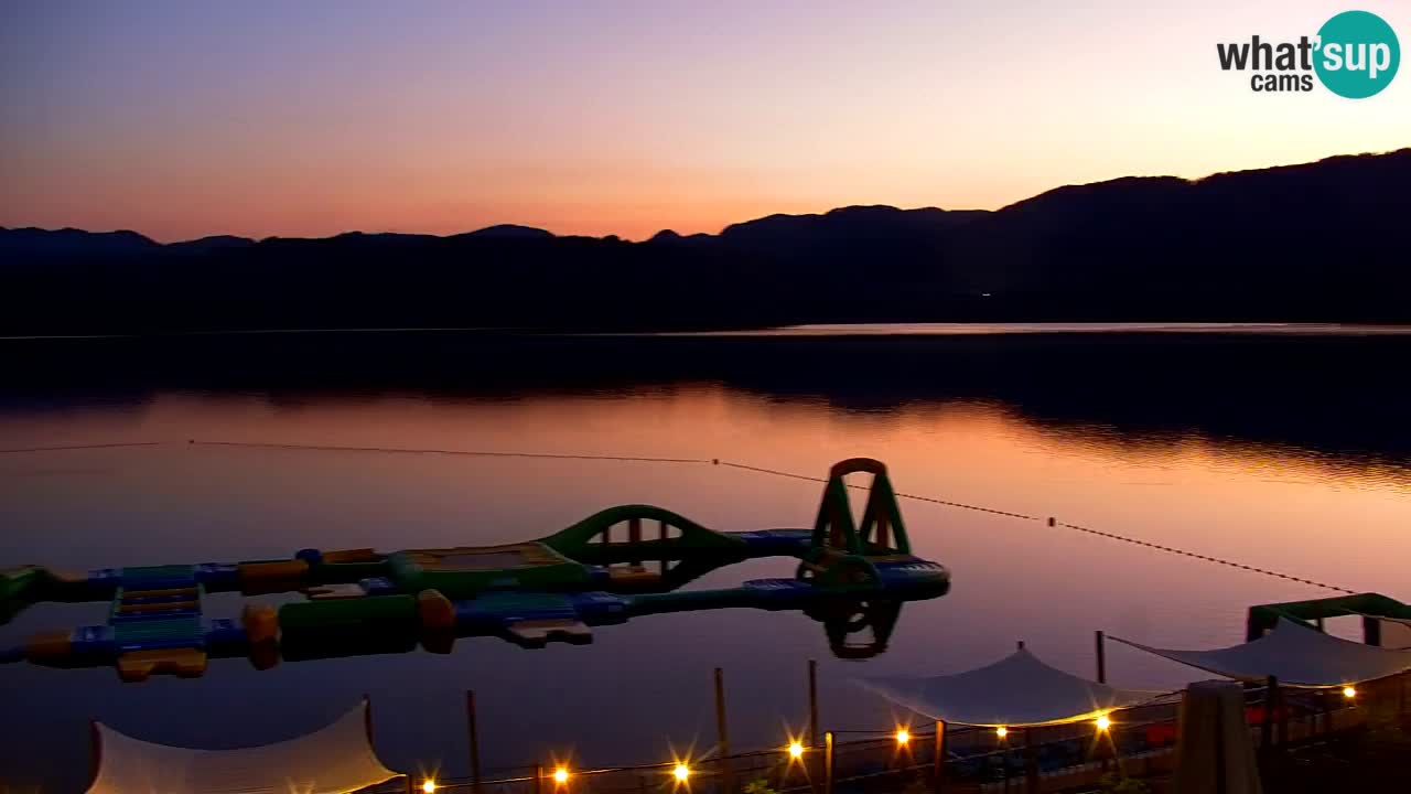 Webcam lago Velenje – Vista en directo desde Velenje Beach