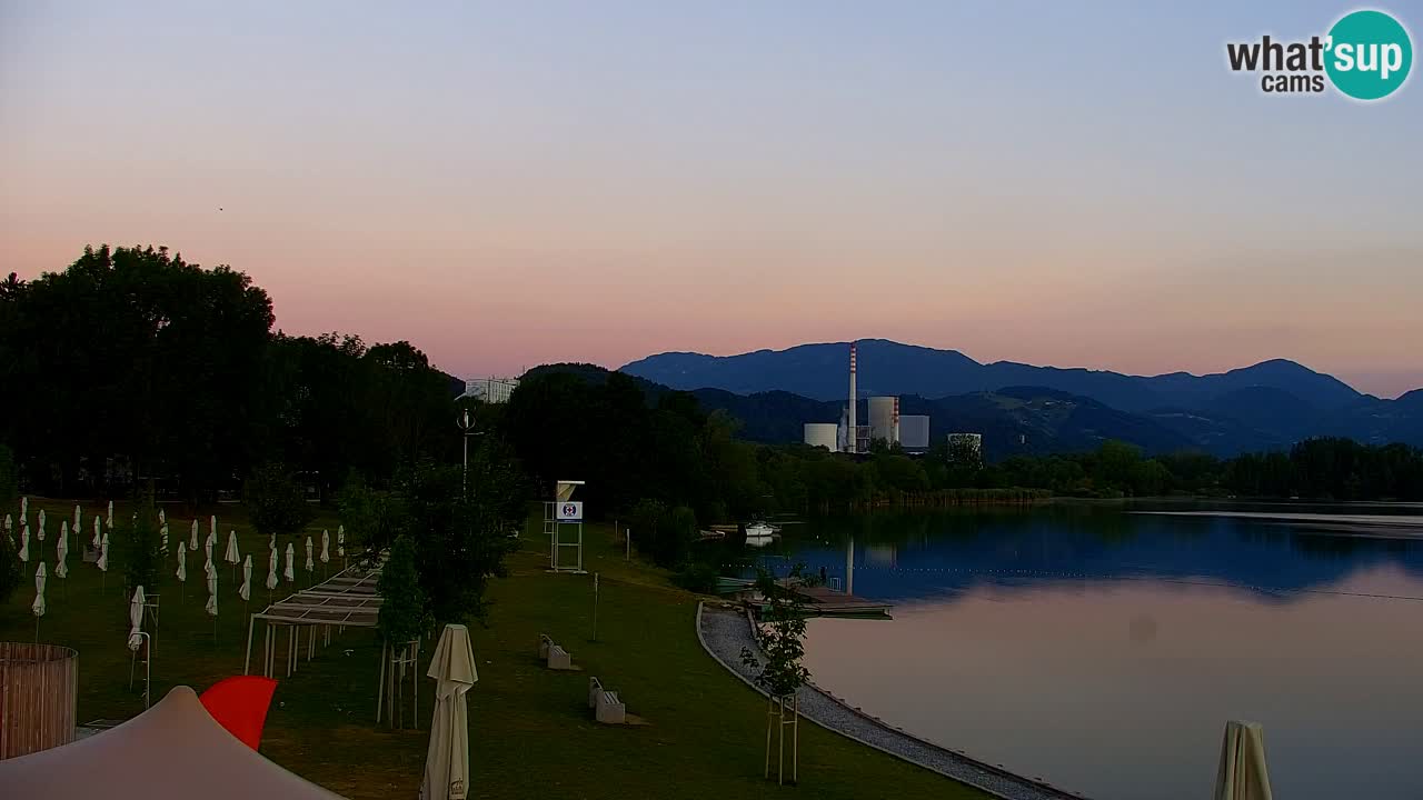 Velenje Lake Webcam – Live from Velenje Beach