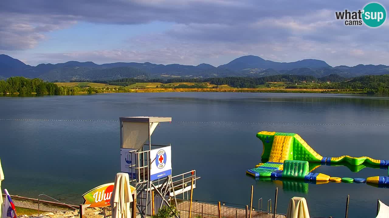 Webcam Lago di Velenje – Spiaggia di Velenje in diretta