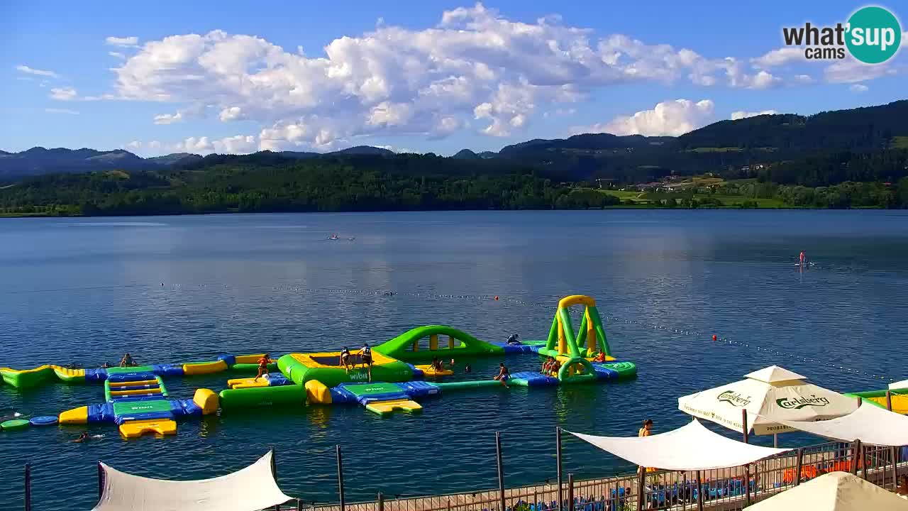 Webcam lac de Velenje – Vue en direct depuis Velenje Beach