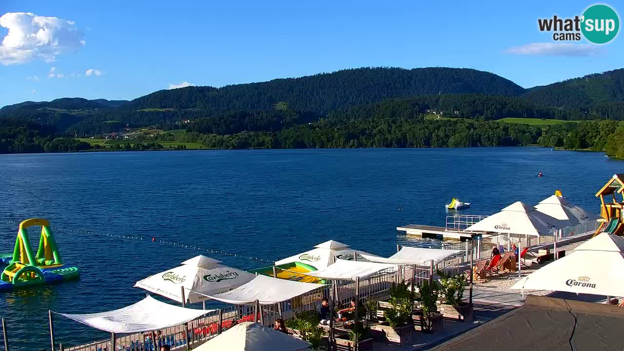 Webcam lac de Velenje – Vue en direct depuis Velenje Beach