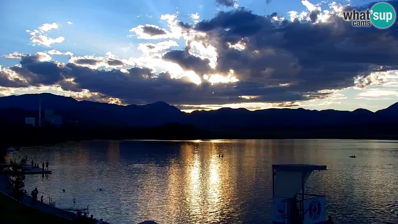 Webcam lac de Velenje – Vue en direct depuis Velenje Beach