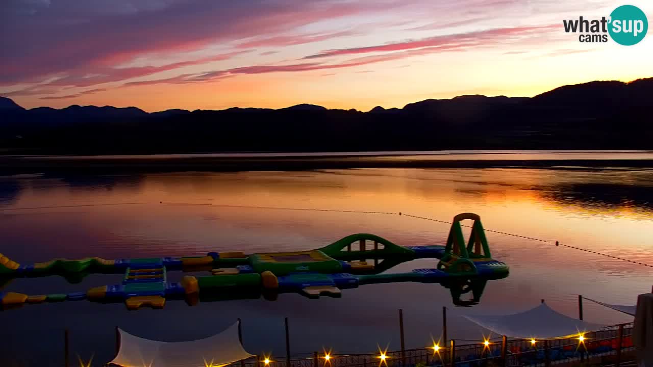 Webcam lago Velenje – Vista en directo desde Velenje Beach