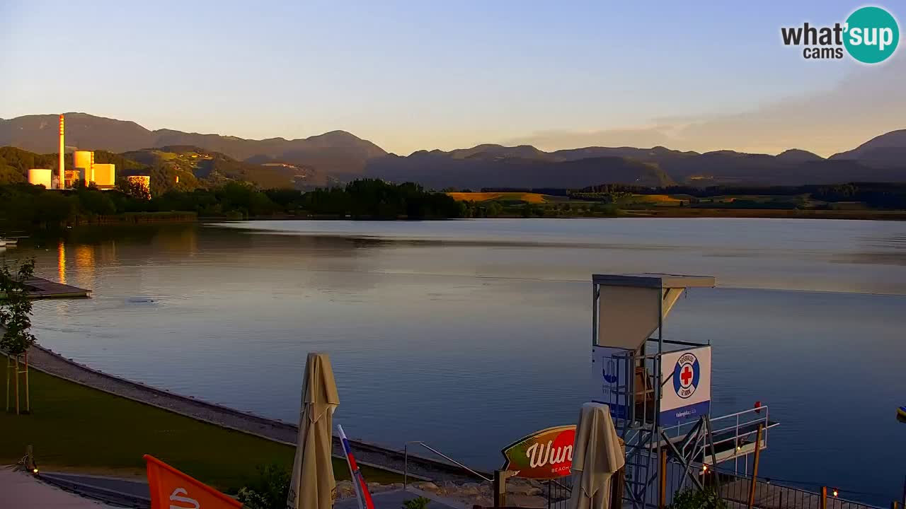 Velenje Lake Webcam – Live from Velenje Beach