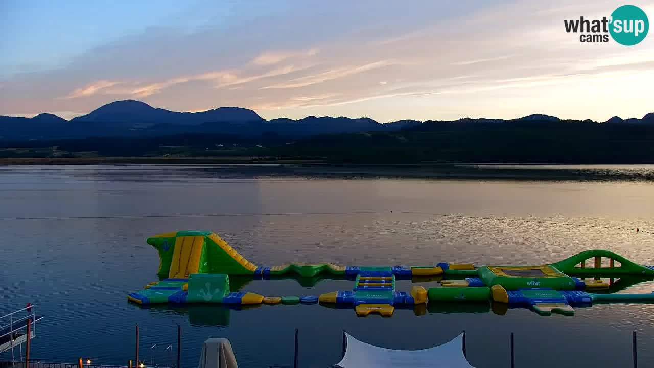Webcam lago Velenje – Vista en directo desde Velenje Beach