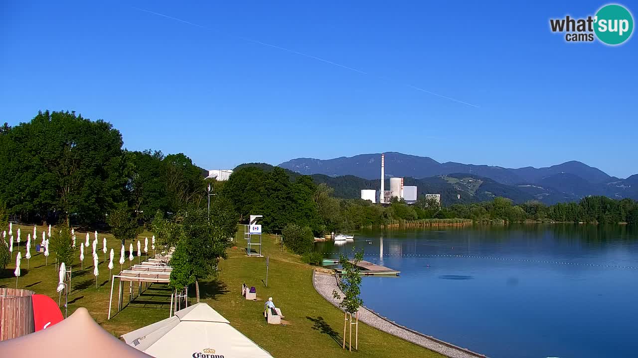 Velenje Lake Webcam – Live from Velenje Beach