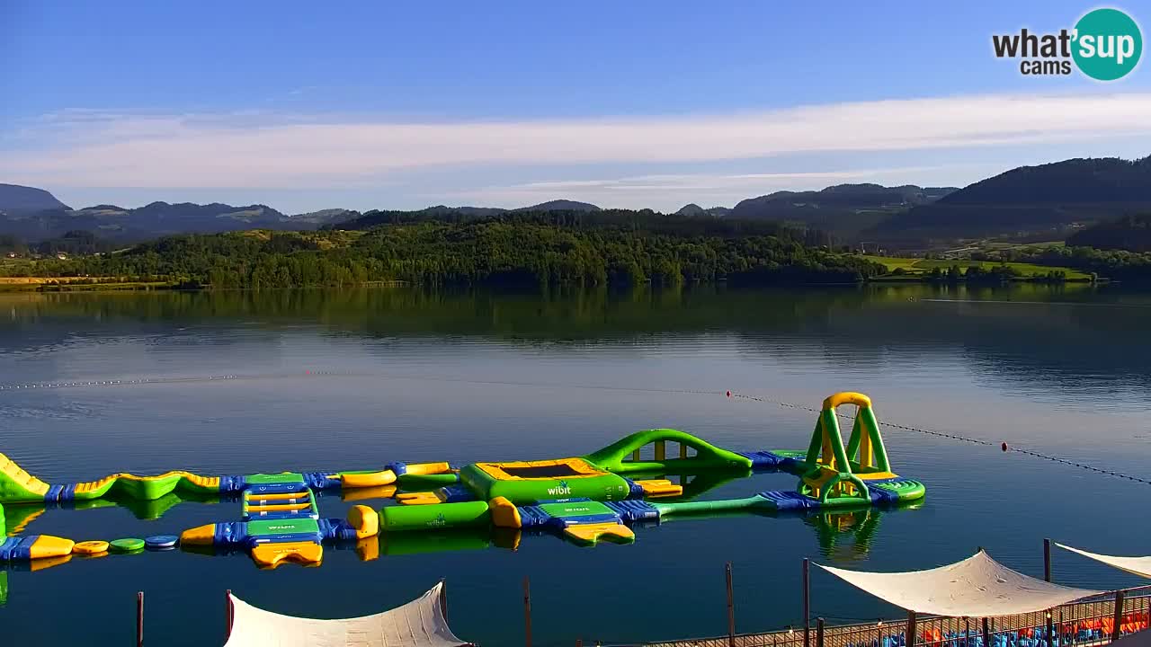 Webcam Lago di Velenje – Spiaggia di Velenje in diretta