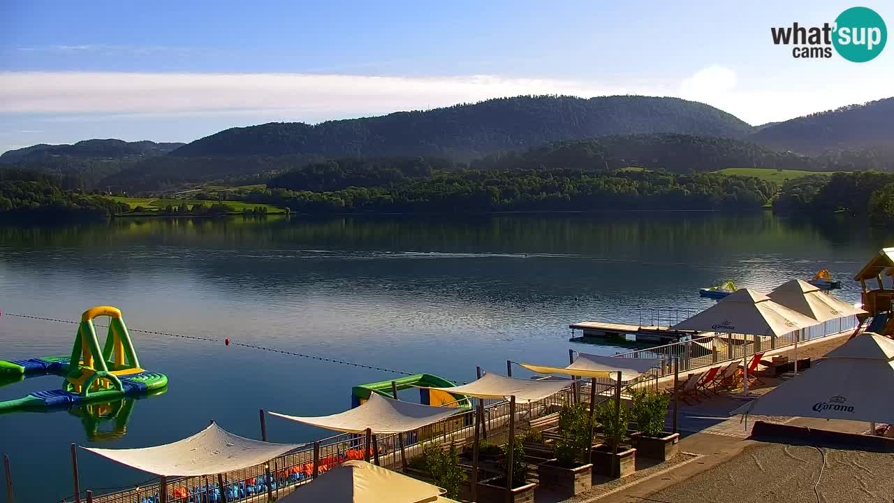 Webcam Lago di Velenje – Spiaggia di Velenje in diretta