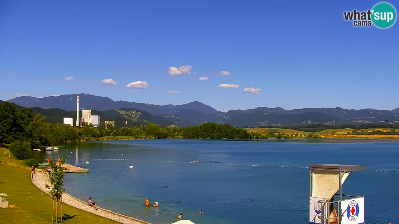 Velenje Lake Webcam – Live from Velenje Beach