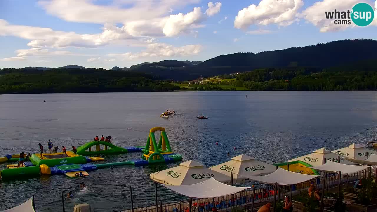 Webcam lago Velenje – Vista en directo desde Velenje Beach