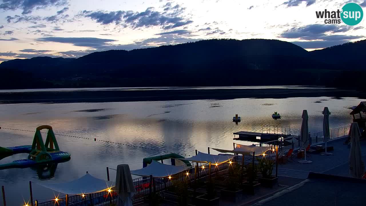 Webcam lago Velenje – Vista en directo desde Velenje Beach