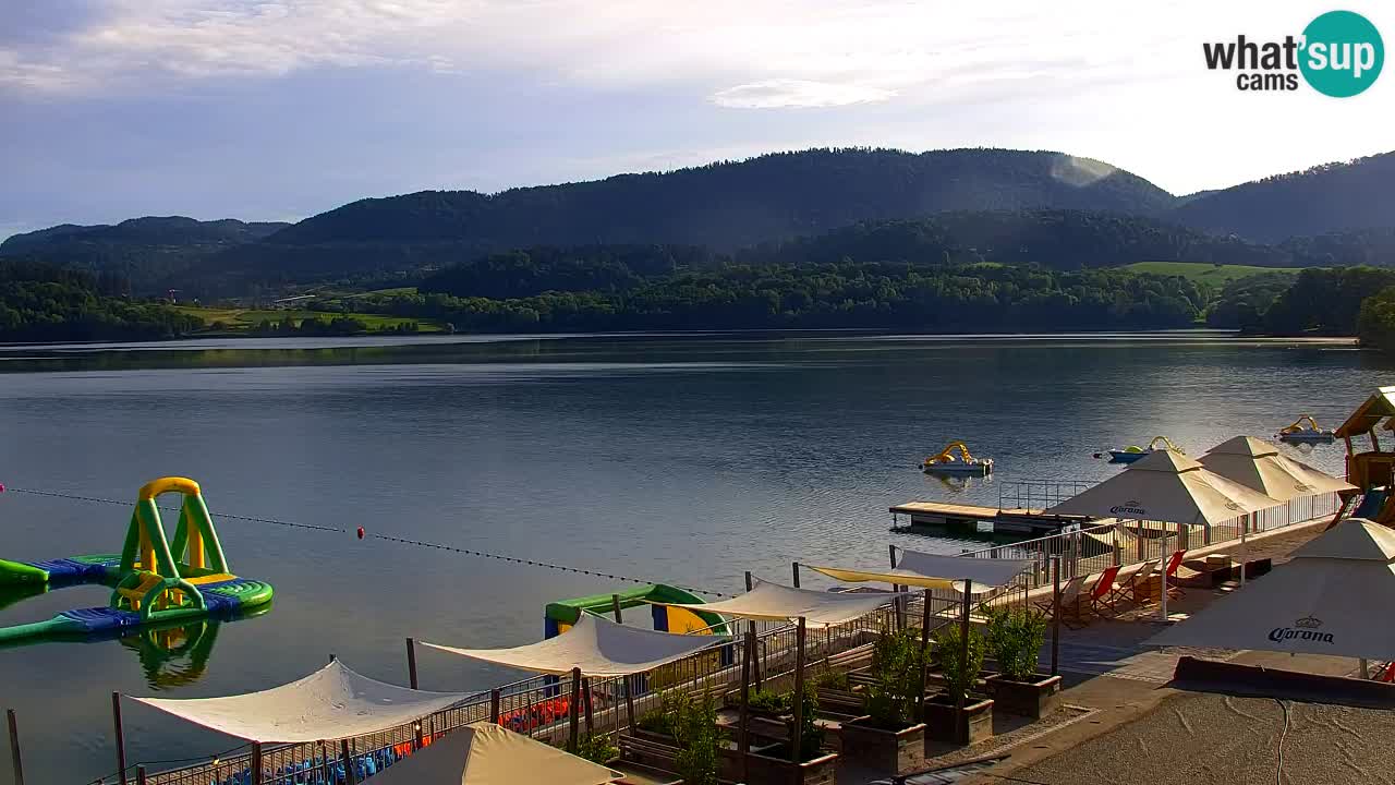 Webcam Lago di Velenje – Spiaggia di Velenje in diretta